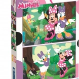 Puzzle 2×60 dílků Disney Minnie