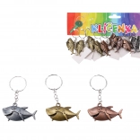 Kovová klíčenka Žralok