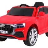 Dětské elektrické autíčko Audi Q8 červené SUV s ovladačem