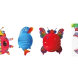 Lampion koule Zvířátka 24 cm