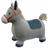 Skákací oslík pro děti s obalem a pumpičkou