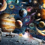 Puzzle Vesmír 150 dílků Ravensburger