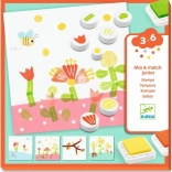 DJECO Razítkovací sada Květiny