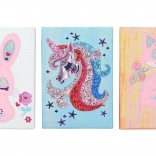 Památník se 80 prázdnými stranami 15x21 cm Různé barvy