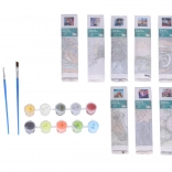 Kreativní set malování podle čísel - mix 30x40 cm