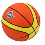 Basketbalový míč 7–9 lbs, oranžovo‑žlutý, velikost 7