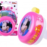 Dětský zvonek na kolo Minnie Mouse 55 mm, růžovo‑fialový