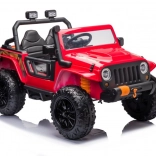 Dětské elektrické auto červené