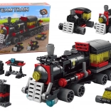 Stavebnice 6v1 lokomotiva, 118 dílků