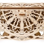 Dřevěná kazeta na sběratelské karty UGEARS – 3D mechanické puzzle