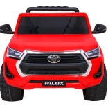 Dětské elektrické auto TOYOTA Hilux 4x4 s dálkovým ovládáním – červený pickup