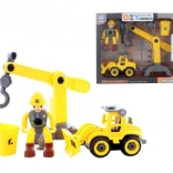 Šroubovací stavební sada s figurkou dělníka