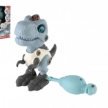 Šroubovací dinosaurus se světlem a zvukem, 12 cm