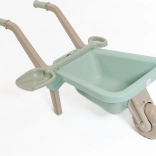 DOLONI dětské kolečko s lopatkou EKO zelené