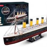 Svítící 3D puzzle Titanic 266 dílků