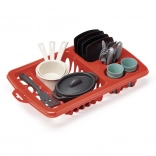 Velký odkapávač s nádobím