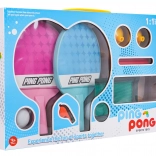 Dětská sada na stolní tenis s přísavkami