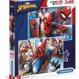 Puzzle 2×60 Super Color Spider-Man