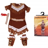 Karnevalový kostým Indiánka pro děti