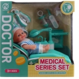 zubařská sada s panenkou a doplňky