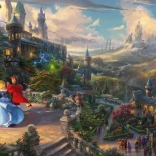 Puzzle Šípková Růženka – Tanec v čarovném světle 1000 dílků