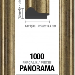 Rám na puzzle 96 × 34 cm stříbrný ART PUZZLE