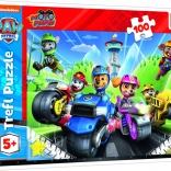 Puzzle 100 dílků PAW PATROL na motorkách