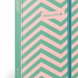Elegantní zápisník Think of Me s linkovanými stránkami