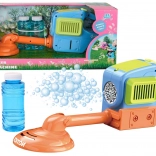 Dětská bubblová sekačka na trávu - modrá