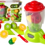 Dětský mixér s ovocem na suchý zip se světlem a zvuky