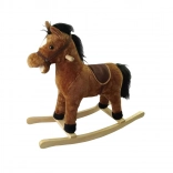 Houpací kůň hnědý 71 × 28 × 65 cm