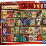 Ravensburger puzzle Vánoční knihovna 1000 dílků