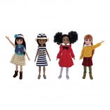 Lottie módní souprava Čtyři roční období pro panenky