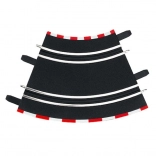 Zatáčky 1/45° pro autodráhu GO!!!, GO!!! Plus a Digital 143 (4 ks)