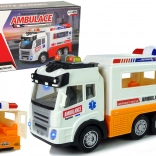 Ambulance Auto na Baterie s Efekty Světla a Zvuku