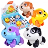 Natahovací pejsek – pohyblivý ocásek a oči, chodící hračka pro děti