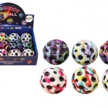 Kosmický svítící míček s důlky 7 cm