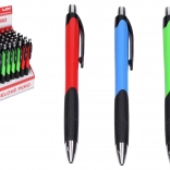 Gelové pero 0,7 mm, modrý inkoust – sada 48 ks