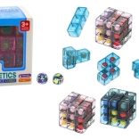 Logická kostka hra růžová