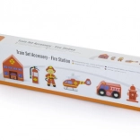 Viga Dřevěná sada Hasičská stanice