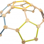 small foot lezecká kopule adventure – dřevěná prolézačka pro děti