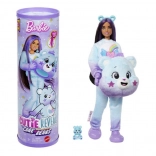 Barbie Cutie Reveal – Starostliví medvídci, série 2, fialová panenka