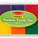 Lávové polštářky s omyvatelnými inkousty 6 barev