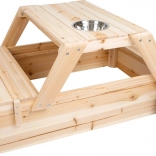 Malé foot pískoviště s posezením 3v1 pro děti