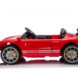 elektrické autíčko ford gt pro děti – červené, 24 v, dvoumístné