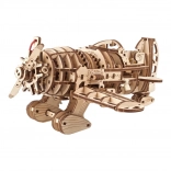 Dřevěné mechanické puzzle Letadlo Mad Hornet 3D od Ugears