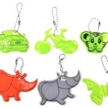 Reflexní klíčenka – mix barev