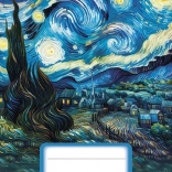 Linkovaný sešit A5 Hvězdná noc - 40 listů