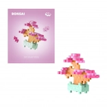 Plus-Plus kytky růžová bonsaj stavebnice