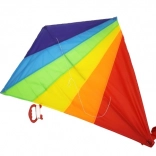 Barevný létající drak z nylonu 88x81 cm